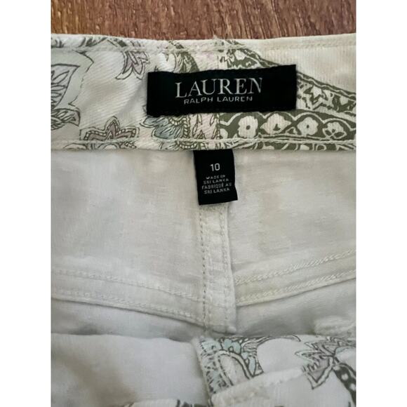 Lauren Ralph Lauren Women's Jeans White Multicolor Size 10 NWT - Picture 5 of 12
